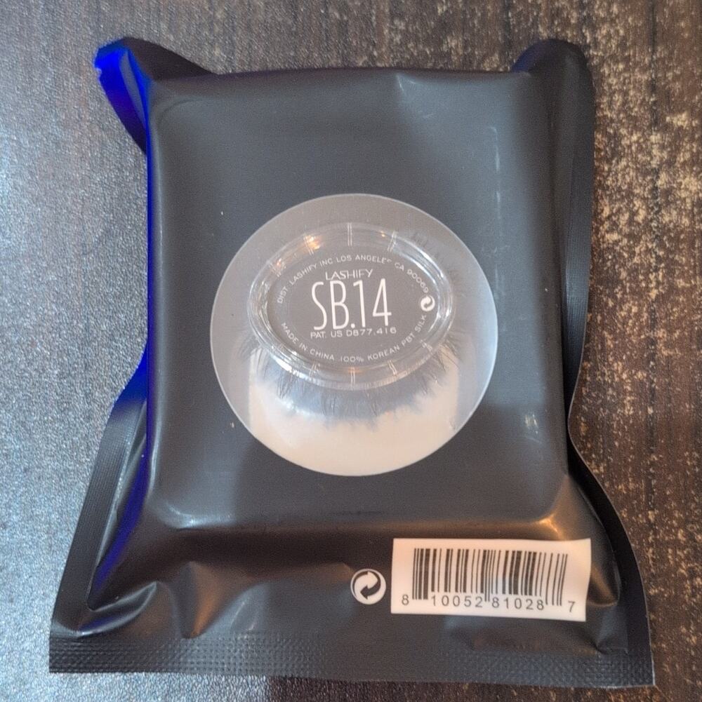 Lashify Gossamer SB14 Strip Eyelashes, Black Natural Effect False Lashes